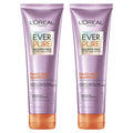 L'Oreal Paris EverPure Free Frizz Defy Shampoo, Marula Oil 8.5 fl Oz Pack of 2.